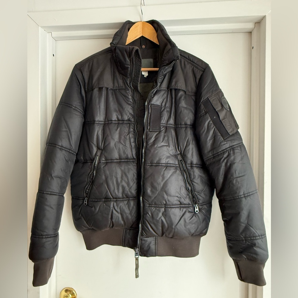 G-Star Men's Dark Puffer Jacket